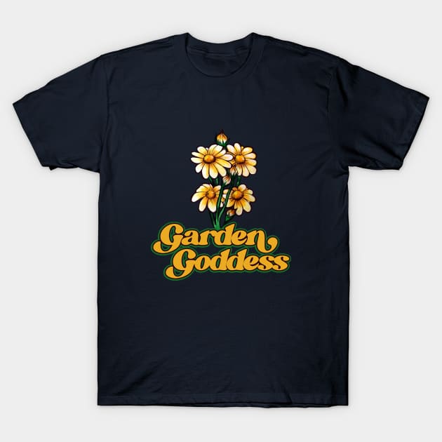 Garden Goddess T-Shirt by bubbsnugg